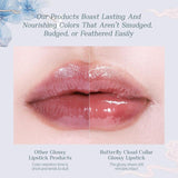 Flower Knows Butterfly Cloud Collar Collection Glossy Lipstick #C02 Agarwood