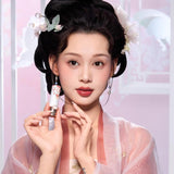 Flower Knows花知晓蝴蝶云肩水光镜面口红#C09山茶