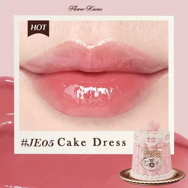 Flower Knows花知晓甜心小熊成膜唇冻#JE05蛋糕裙