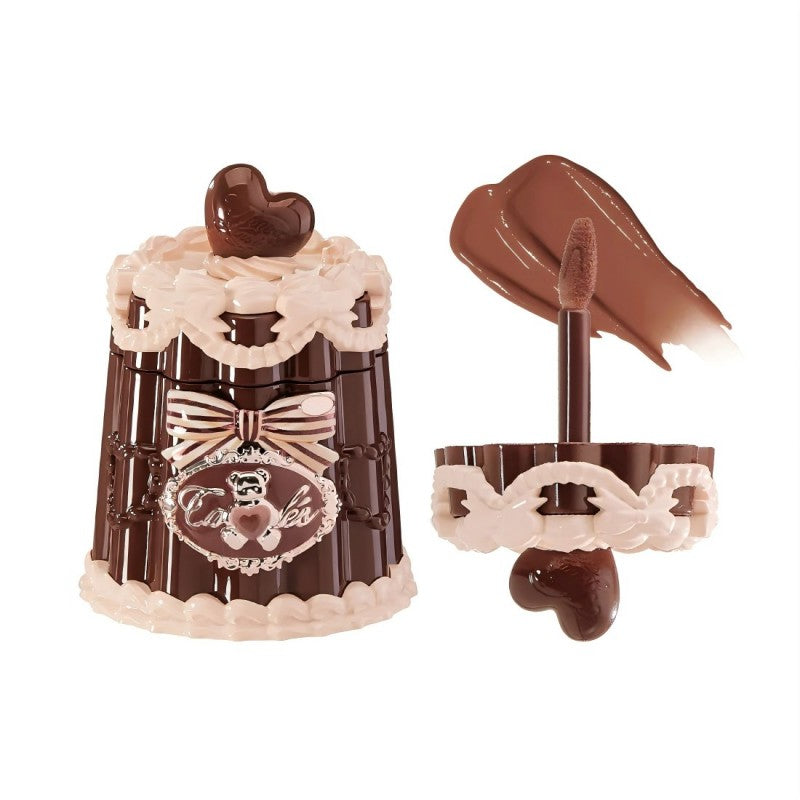 Flower Knows花知晓甜心小熊成膜唇冻#JE08牛角包