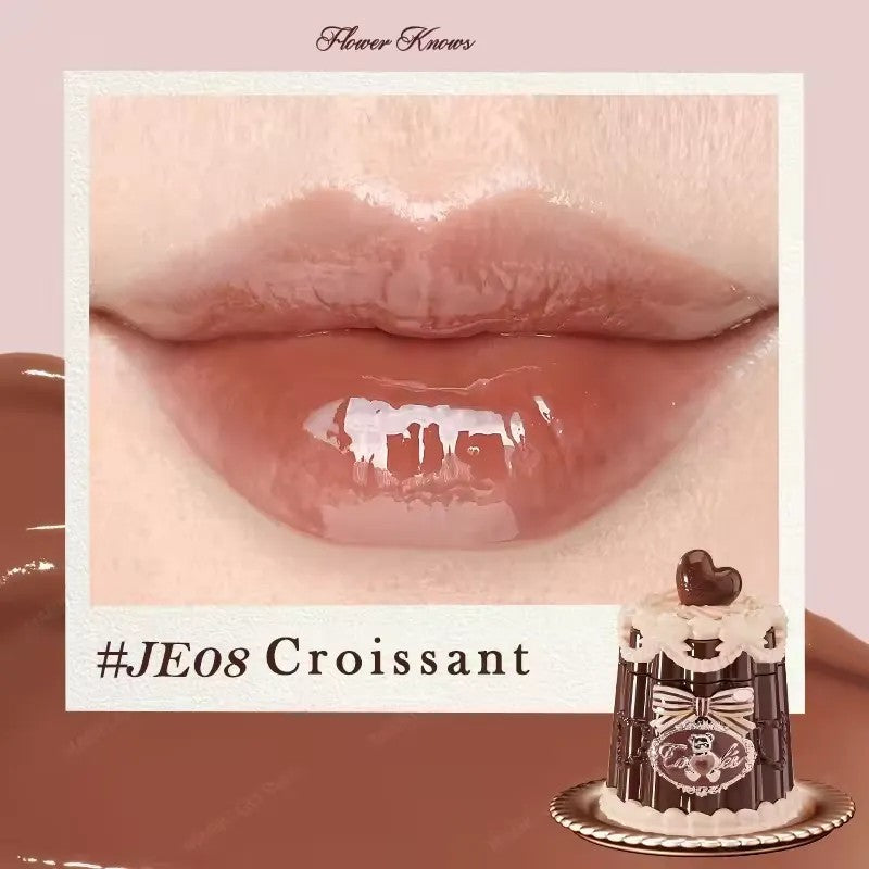 Flower Knows The Sweetie Bear Coating Lip Jelly #JE08 Croissant