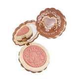 Flower Knows The Sweetie Bear Silk Satin Blush #02 Garden Picnic