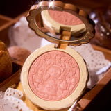 Flower Knows The Sweetie Bear Silk Satin Blush #02 Garden Picnic