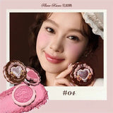 Flower Knows The Sweetie Bear Silk Satin Blush #04 Berry Parfait