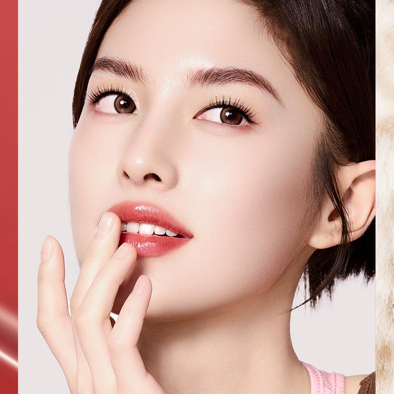 Mistine Thai Latte Juicy Lip Glaze Leopard #J02 Icy Red Tea