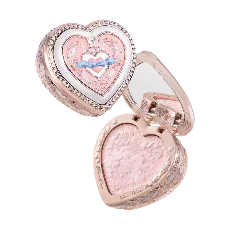 Flower Knows Bunny Garden Embossed Blush #01 Matte Pink White
