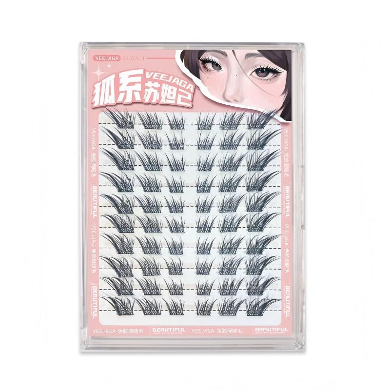Veejaga Glue-Free False Eyelash Fox Style Sudaji