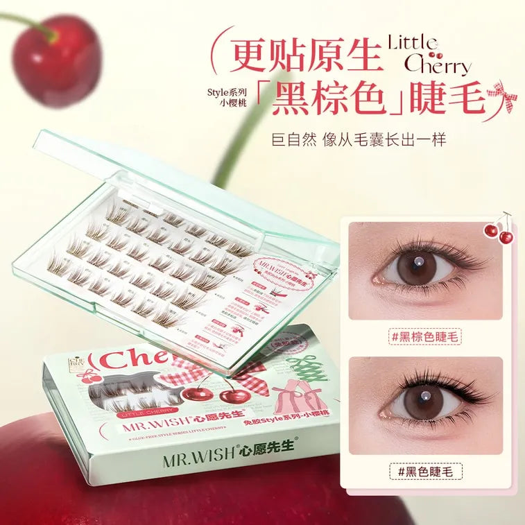 MR.Wish Glue-Free False Eyelashes Small Cherry