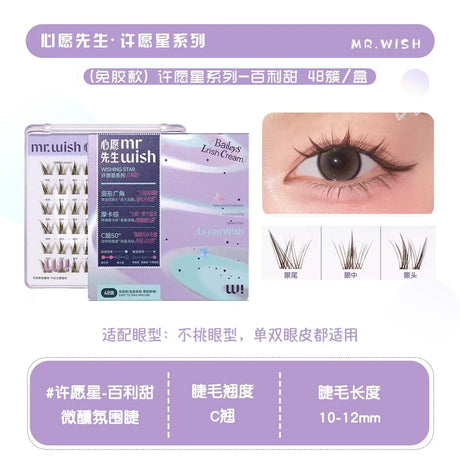 MR.Wish Glue-Free False Eyelashes Wishing Star Baileys