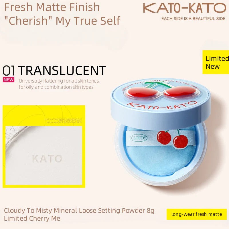 KATO-KATO Cloudy To Misty Mineral Loose Setting Powder #01 Translucent 8g