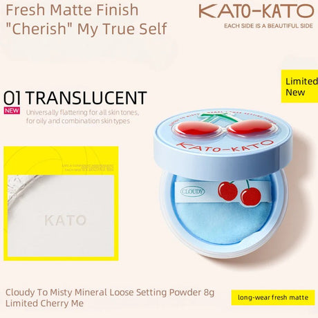 KATO-KATO Cloudy To Misty Mineral Loose Setting Powder #01 Translucent 8g