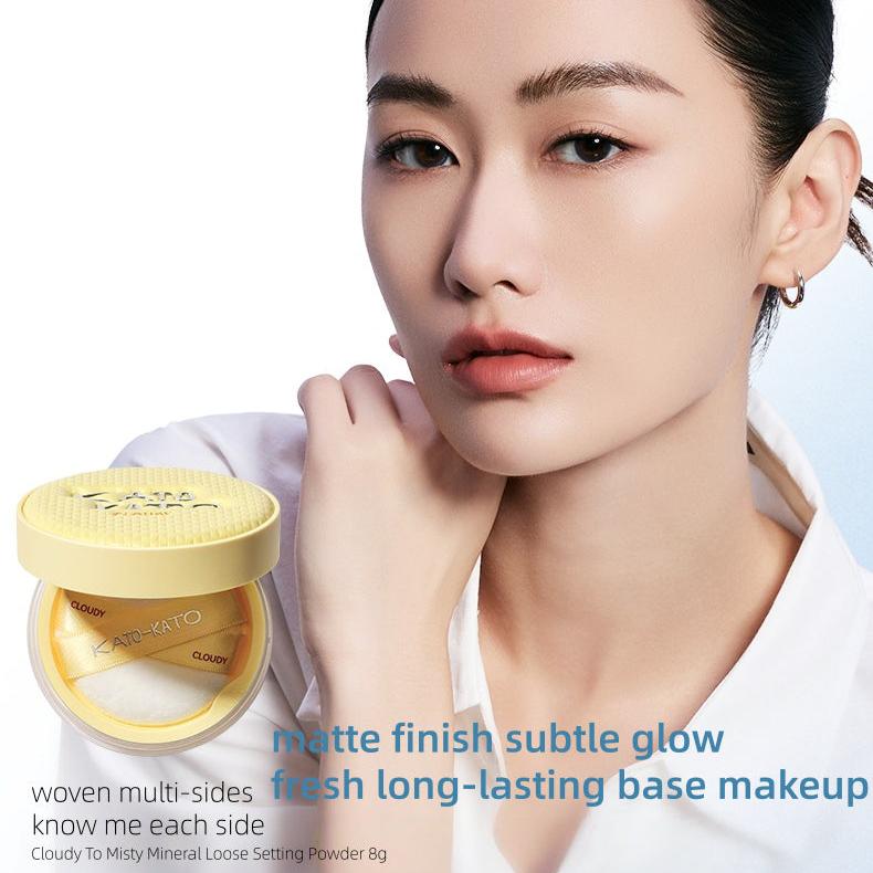 KATO-KATO Cloudy To Misty Mineral Loose Setting Powde #01 Transparent