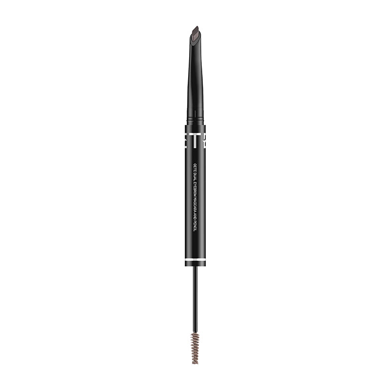 Oete 2-in-1 Eyebrow Pencil & Mascara #01 Black Gray