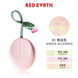 Red Earth Tietie Powder Compact Pressed Powder #01 Pink White 6g