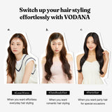 Vodana Glam Wave Curling Iron FV 40mm Violet