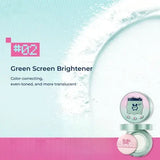 Little Ondine x Tamagotchi Soft Matte Long-Wear Loose Powder #02 Green Brightener 8.5g