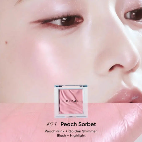 Judydoll Sheer Tinted Highlighter #03 Peach Sorbet
