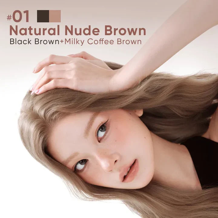 Judydoll Dual-Color Gel Eyeliner Pencil #01 Natural Nude Brown