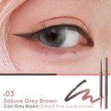 Judydoll Dual-Color Gel Eyeliner Pencil #03 Sakura Grey Brown