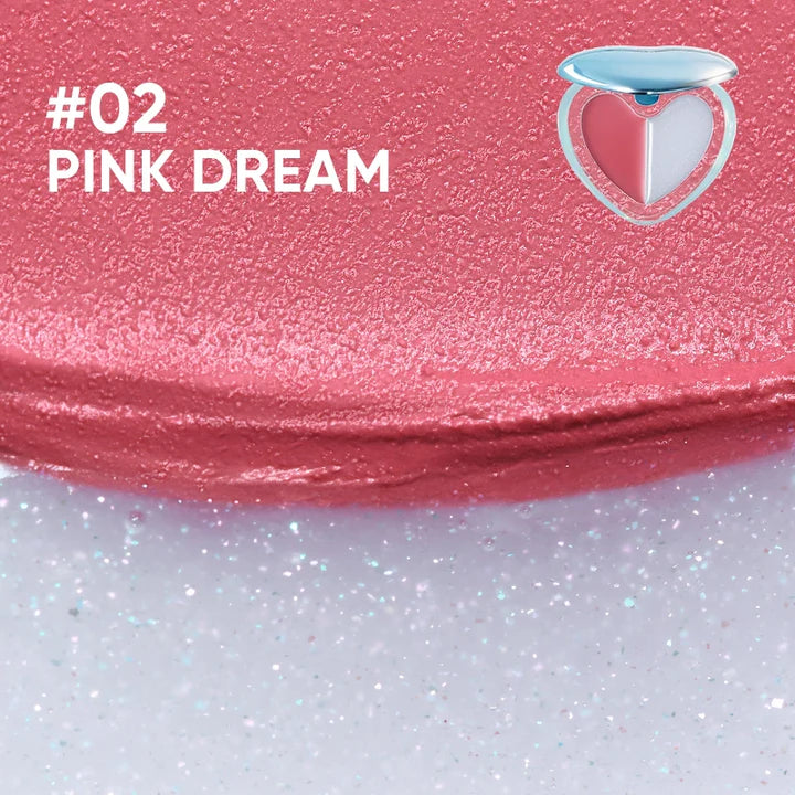 Judydoll Soft-Glow Lip & Cheek Balm Duo #02 Pink Dream