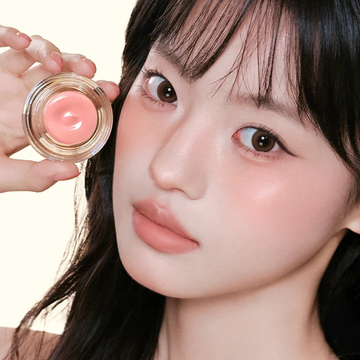 Judydoll橘朵奶冻腮红膏#03低饱和桃粉