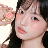 Judydoll橘朵奶冻腮红膏#03低饱和桃粉