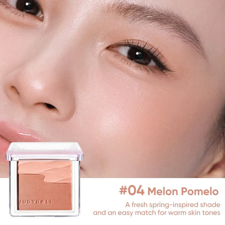 Judydoll Satin Glow Blush #04 Melon Pomelo
