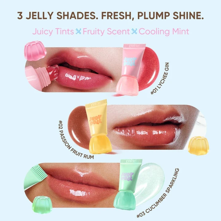 Judydoll Jelly Lip Gloss #02 Passion Fruit Rum
