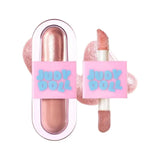 Judydoll Mini Hard Candy Dual-Ended Liquid Eyeshadow #01 Peach Milk Tea