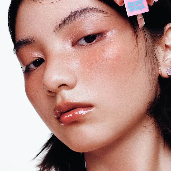 Judydoll Mini Hard Candy Dual-Ended Liquid Eyeshadow #01 Peach Milk Tea