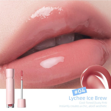 Judydoll Cooling Lip Gloss #04 Lychee Ice Brew