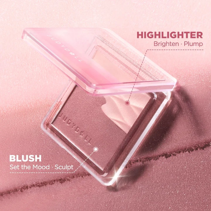 Judydoll Satin Glow Blush #08 Heatwave Orange