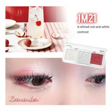 Leemember Petal Play Tri-color Eye Shadow #JM21 Red White