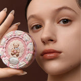 Flower Knows The Sweetie Bear 4-Color Concealer Palette #01 Strawberry Chocolate