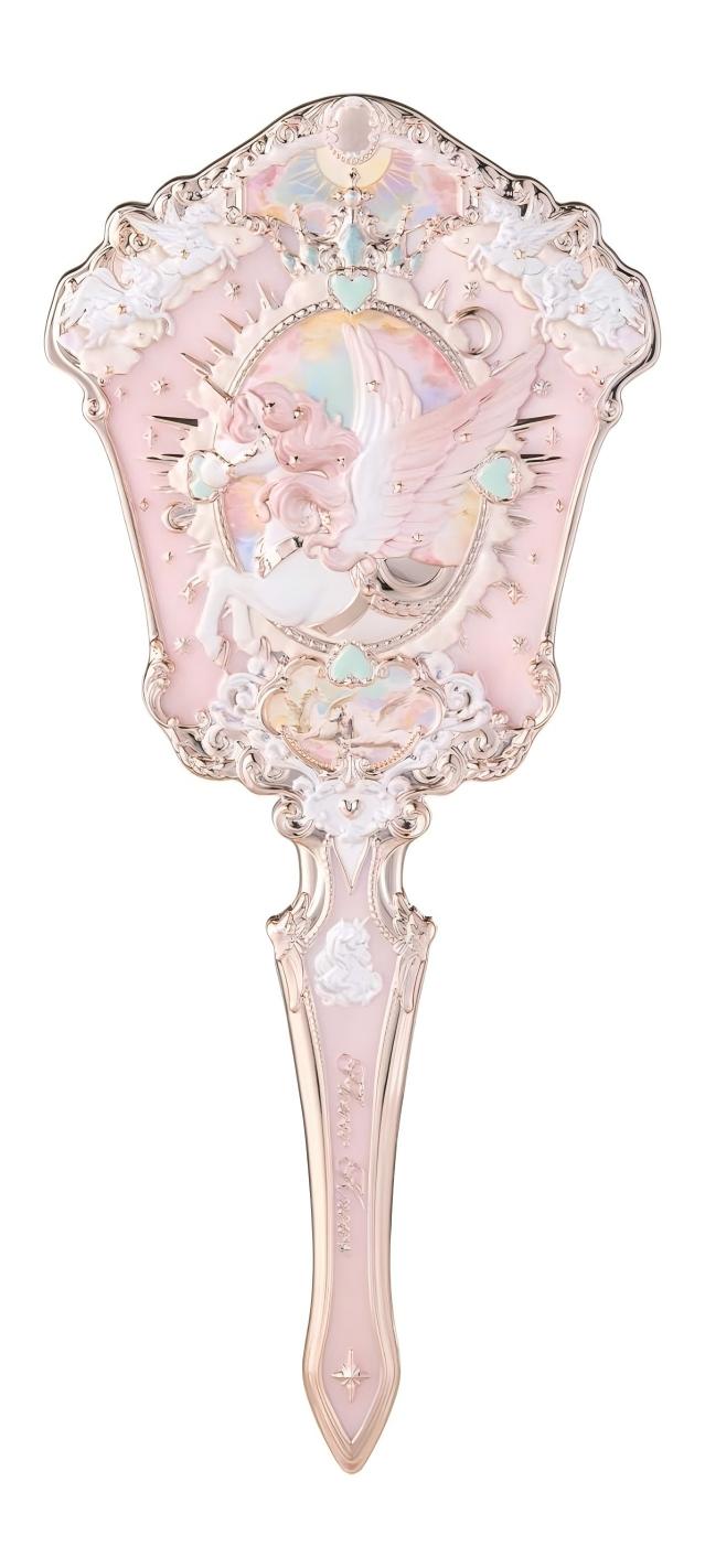 Flower Knows Knight Unicorn Hand Mirror #Starlight Pink