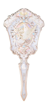 Flower Knows Knight Unicorn Hand Mirror #Cloud White