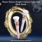 Flower Knows Knight Unicorn Angled Blush Brush Crystal Pink