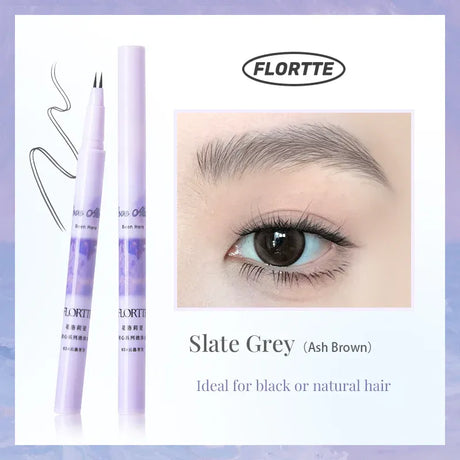 Flortte Love Always Been Here Two Folks Liquid Eyebrow Pen #03 Ash Brown