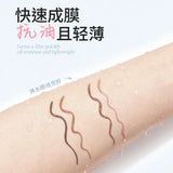 Dezone Double-Ended Waterproof Gel Eyeliner Pen #SJ01 Black Brown