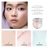 Red Chamber Tri-Color Multi-Purpose Highlighter #CP600 Radiance Coffer