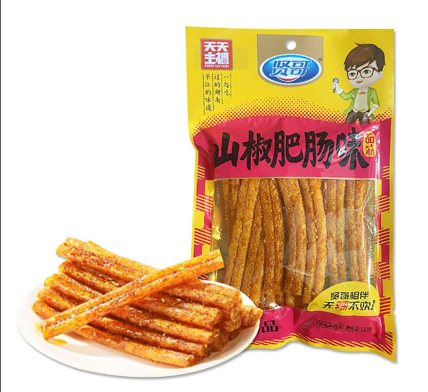 贤哥-面筋-山椒肥肠味-130g