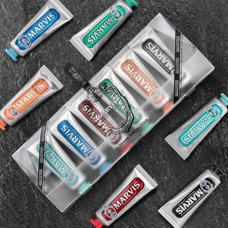 Marvis Toothpaste Set Flavour Collection 25ml*7