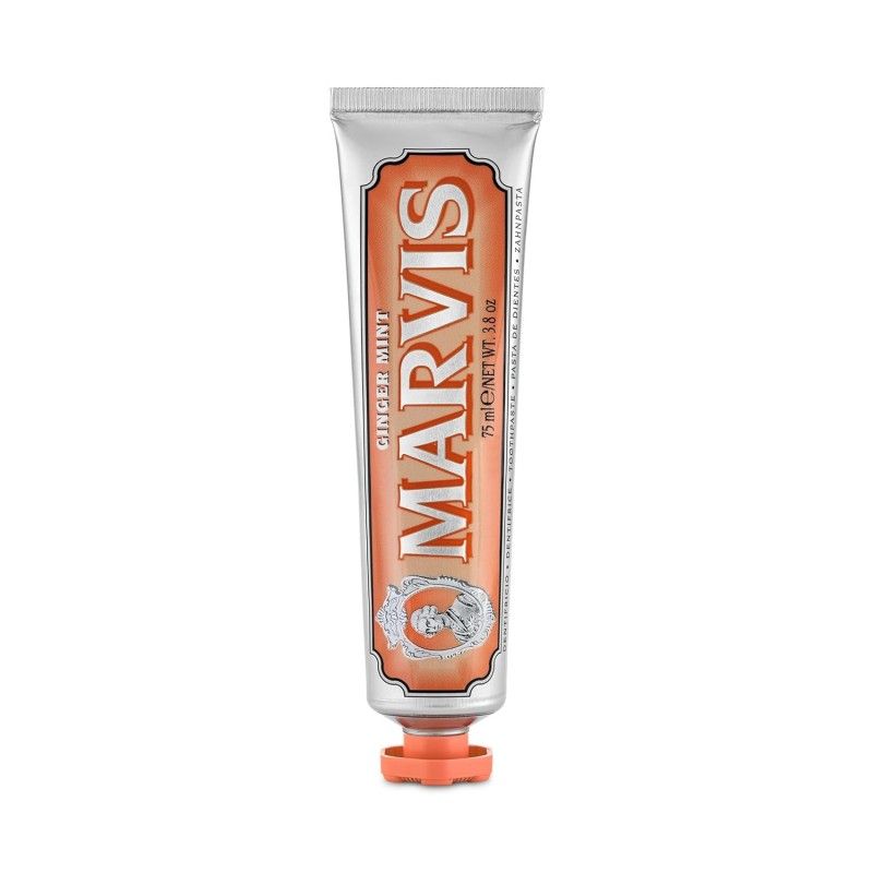 Marvis玛尔斯亮白净齿牙膏生姜薄荷橙色 85ml