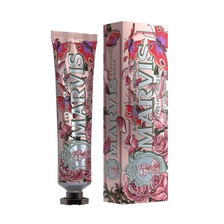Marvis玛尔斯花园系列牙膏玫瑰 75ml