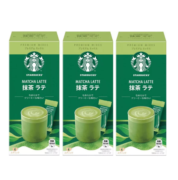 Starbucks-星巴克-特选系列抹茶拿铁-24g*4包