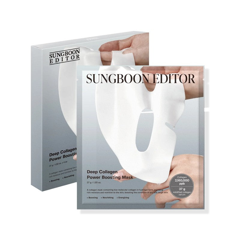 Sungboon Editor Deep Collagen Power Boosting Mask 4pcs