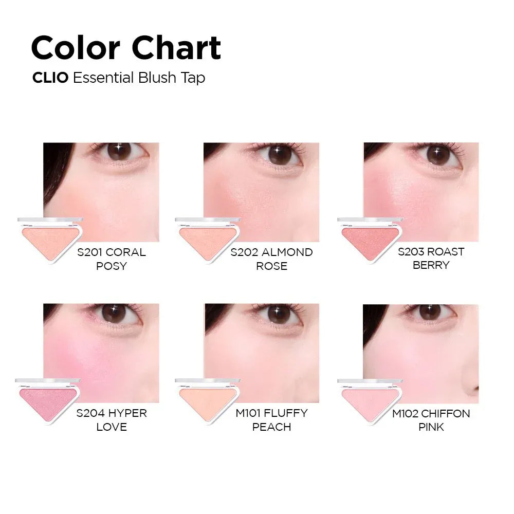 Clio Essential Blush Tap #S201 Coral Posy