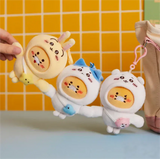 Kakao Friends吉伊卡哇公仔吊饰黄色兔兔