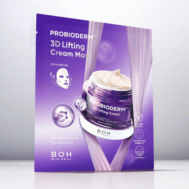 Bioheal BOH益生菌3D提拉紧致乳霜面膜 6片