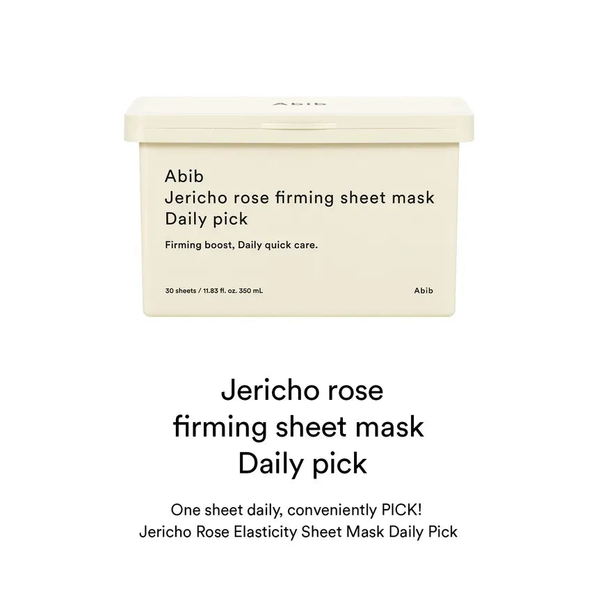 Abib Jericho Rose Firming Sheet Mask Daily Pick 30pcs